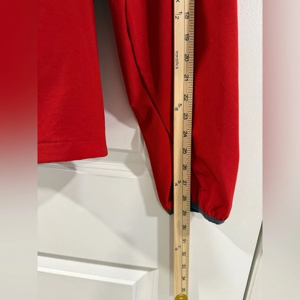 The North Face Flight Series APEX Soft Shell 1/4 Zip Pullover Red XL